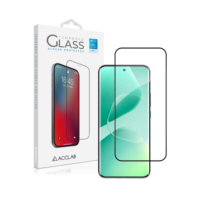 Скло захисне ACCLAB Full Glue ESD Infinix Hot 60 Pro Plus Black (1283126630040) - зображення 1