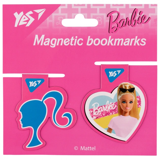 Закладки для книг Yes магнітні Barbie friends, 2шт (708109) - picture 2