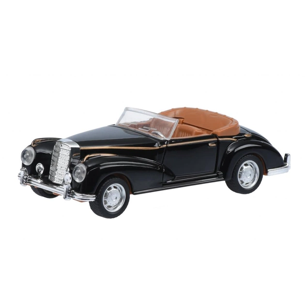 Машина Same Toy Vintage Car со светом и звуком черный открытый кабриолет (601-3Ut-4) - изображение 1