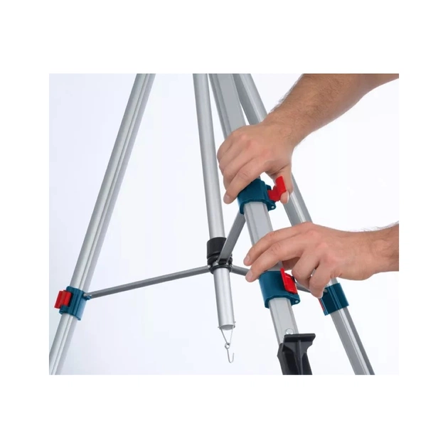 Штатив для нівеліру Bosch Professional BT250 для оптичних нівелірів, 1/4", 97.5-250см, 3.4кг (0.601.096.A00) - picture 4