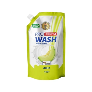 Жидкое мыло Pro Wash Дыня дой-пак 460 г (4262396140234) изображение 1