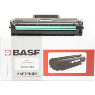 Картридж BASF HP LJ 107/135/137/ W1106A Black (KT-W1106A) зображення 1