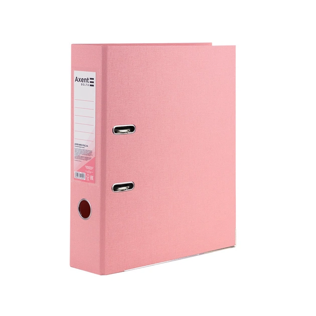 Папка - реєстратор Axent Pastelini А4+ двостороння 7.5 cм Рожева (D1712-10C) - picture 1