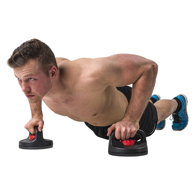 Упори для віджимань Tunturi Rotating Push-up Stands (14TUSFU271) - picture 2