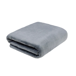 Плед Home Line флісовий сталевий, 220х195см (170795) зображення 1