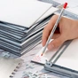 Маркер Staedtler карандаш Lumocolor omnigraph non-permanent красный (ST.108-2) - уменьшенное изображение 4
