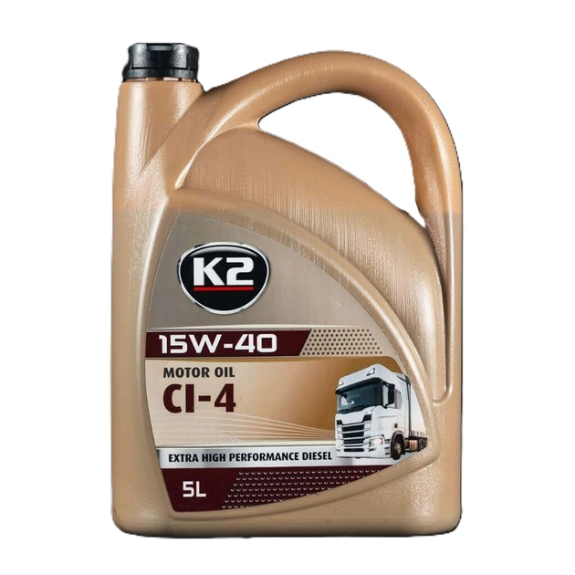 Моторное масло K2 MOTOR OIL 15W-40 CI-4 5 л (O4065E) - изображение 1