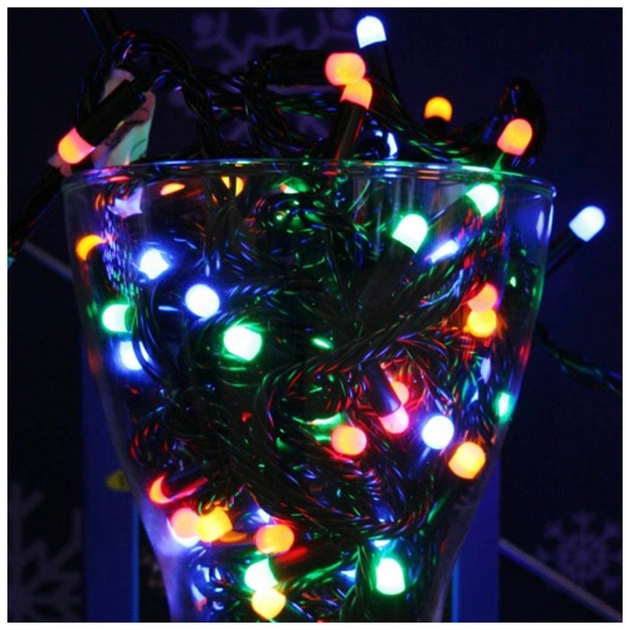 Гірлянда ColorWay LED 200 20м 8 функцій Color 220V (CW-G-200L20VMC) - picture 8