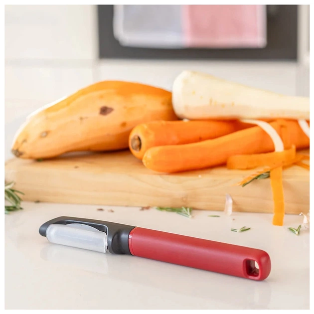 Овощечистка KitchenAid Classic вертикальна 20 см червоний (KHA112OHEREG) - изображение 7