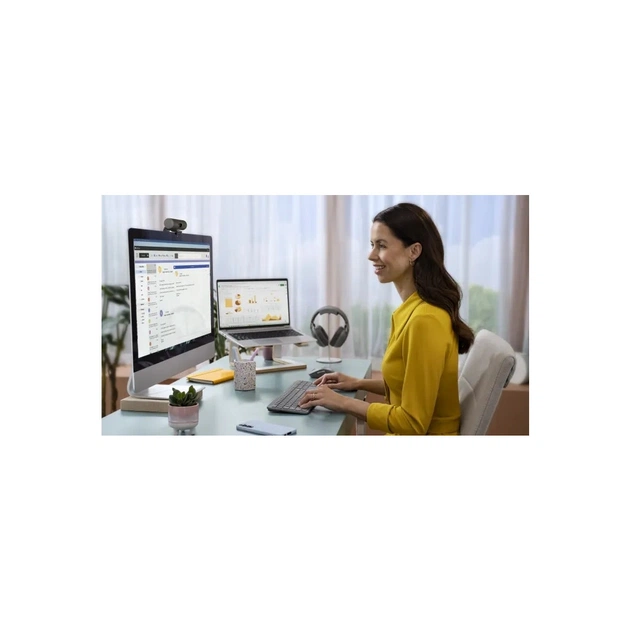 Комплект Logitech Signature Slim MK950 for Business Wireless/Bluetooth UA Graphite (920-012508) - зображення 10