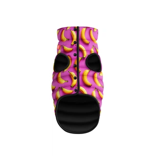 Курточка для тварин WAUDOG Clothes Банани на рожевому S 35 (405-4055) зображення 1