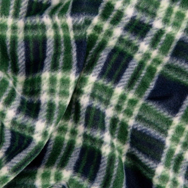 Плед Ardesto Christmas Fleece 130x160см, 100% поліестер, клітинка, зелений (ART0718PB) - изображение 7