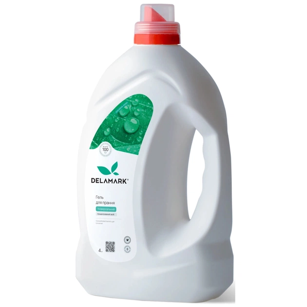 Гель для прання DeLaMark Universal 4 л (4820152334015) - зображення 1