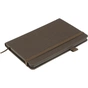 Книга записна Buromax Tweed 125x195 мм 96 аркушів в клітинку обкладинка зі штучної шкіри Сіра (BM.291163-09) - зменшене зображення 3