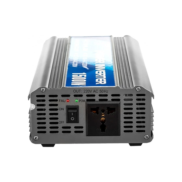 Автомобільний інвертор Porto 12V/220V 1500W (MND-1500) - зображення 4