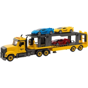 Конструктор Otamanko АВТОКОНСТРУКТОР Вантажівка тягач із легковими авто (YW9085D) зображення 1
