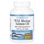 Жирні кислоти Natural Factors Жир дикого лосося аляски, 1000 мг, OmegaFactors, Wild Alaskan Sal (NFS-02256) - зменшене зображення 1