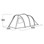 Намет Easy Camp Hidra 4 (120490) (931552) - зменшене зображення 6