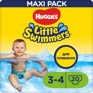 Підгузки Huggies Little Swimmers 3-4 20 шт (5029053535852) зображення 1