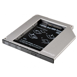 Фрейм-перехідник Grand-X HDD 2.5'' to notebook 9.5 mm ODD SATA/mSATA (HDC-24N) зображення 1