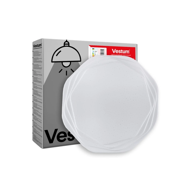 Светильник Vestum ROSE зоряне небо 20W 340*55мм 4000К (VS-90031) - изображение 1