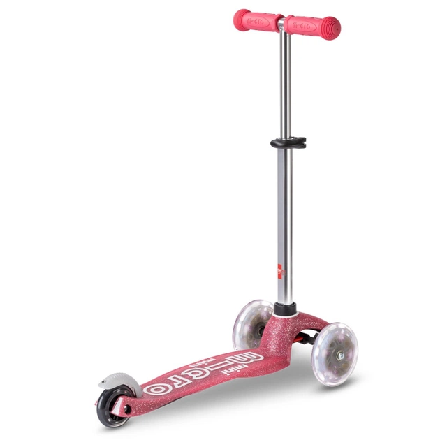 Самокат Micro Mini Deluxe Fairy Glitter LED Рожевий (MMD208) - picture 3
