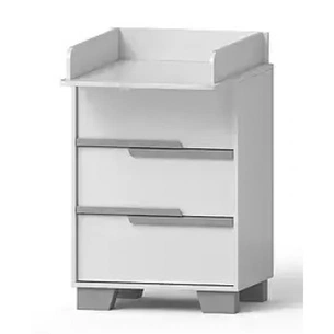 Комод-пеленатор Angelo Loft 60 см біло-сірий 60х51х90 (19023) изображение 1