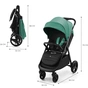 Коляска Kinderkraft Rine Juicy Green (KSRINE00GRE0000) (5902533922154) - зменшене зображення 7