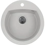 Мийка кухонна GRANADO RONDA gris з сифоном (470*490mm.) (gr2208) - зменшене зображення 1