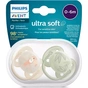 Пустушка Philips AVENT Ultra Soft ультрам'яка 0-6 міс. 2 шт (SCF091/07) - зменшене зображення 3