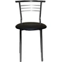 Кухонний стілець Примтекс плюс 1011 chrome CZ-3 Черный (1011 chrome CZ-3) (1011 chrome CZ-3) - зменшене зображення 1