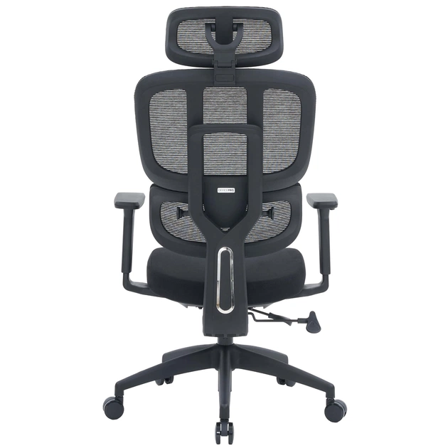 Крісло офісне OfficePro Skyline OC580-B-B-B Black - зображення 5