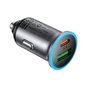 Зарядний пристрій Acefast 1xUSB-C PD65W + 1xUSB black (6974316284963) - зменшене зображення 2