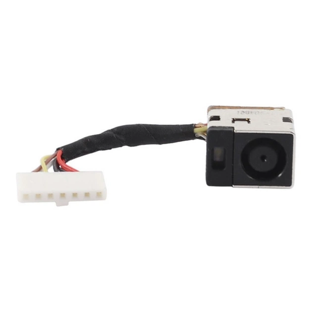 Роз'єм живлення ноутбука з кабелем для HP PJ178 (7.4mm x 5.0mm + center pin), 7-pin, Универсальный (A49033) - picture 1