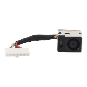 Роз'єм живлення ноутбука з кабелем для HP PJ178 (7.4mm x 5.0mm + center pin), 7-pin, Универсальный (A49033) зображення 1