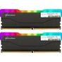 Модуль пам'яті для комп'ютера DDR4 16GB (2x8GB) 3000 MHz RGB X2 Series Black eXceleram (ERX2B416306AD) - зменшене зображення 1