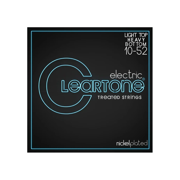 Струни для гітари Cleartone Electric Nickel-Plated Light Top Heavy Bottom (10-52) (9420) - зображення 1