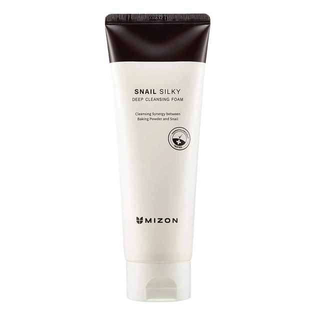 Пінка для вмивання Mizon Snail Silky Deep Cleansing Foam 150 мл (8809541199844) - зображення 1