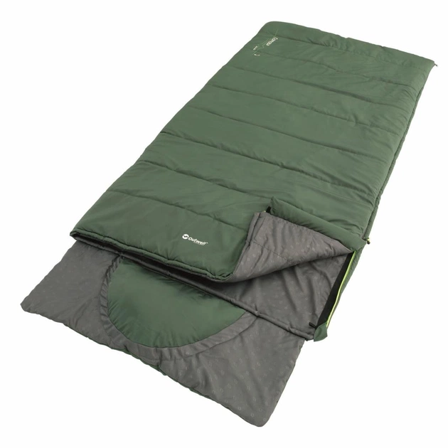 Спальний мішок Outwell Contour Lux XL Reversible/-1°C Green (Left) (928321) - зображення 1