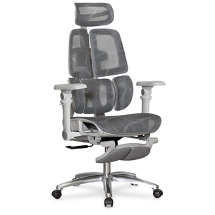 Офисное кресло Mealux S3 Air Plus Grey (HF-S3 M/G) изображение 1