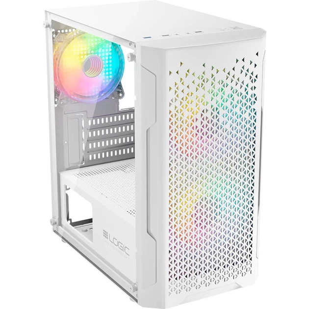 Корпус Logic concept ARAMIS MESH+GLASS ARGB fans 3x120mm WHITE (AM-ARAMIS-20-0000000-0002) - зображення 1