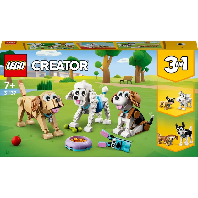 Конструктор LEGO Creator Милі собачки 475 деталей (31137) - зображення 1