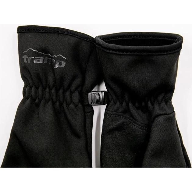 Рукавиці Tramp софтшел чорні XL (UTRGB-004-XL) - зображення 4