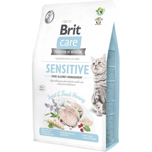 Сухий корм для кішок Brit Care Cat GF Insect 2 кг (8595602554218) зображення 1