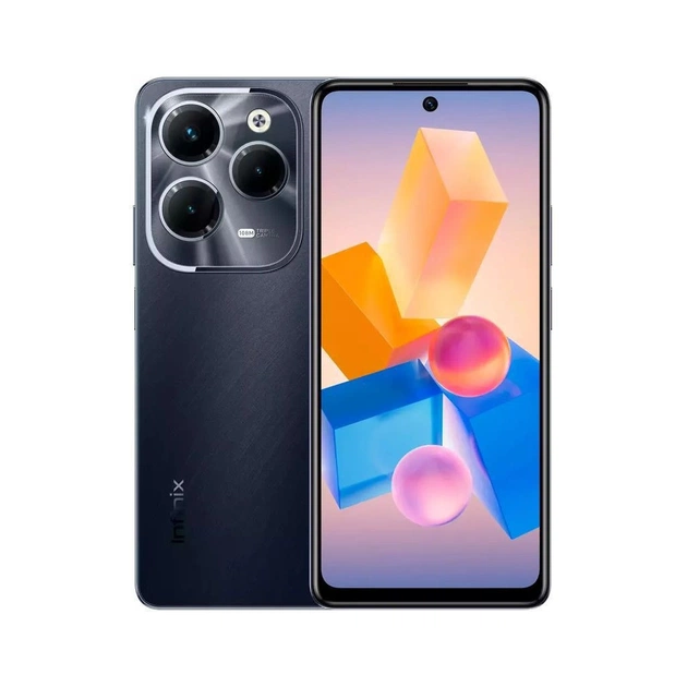 Мобільний телефон Infinix Hot 40 Pro 8/256Gb NFC Starlit Black (4894947011870) - изображение 1