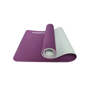 Килимок для йоги Toorx Professional TPE 183 х 60 х 0,6 см Burgundi/Perla (MAT-184) (931142) зображення 1
