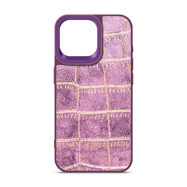 Чохол до мобільного телефона Harder Crocosaur Apple iPhone 15 Pro Max Purple (ARM76710) - зображення 1