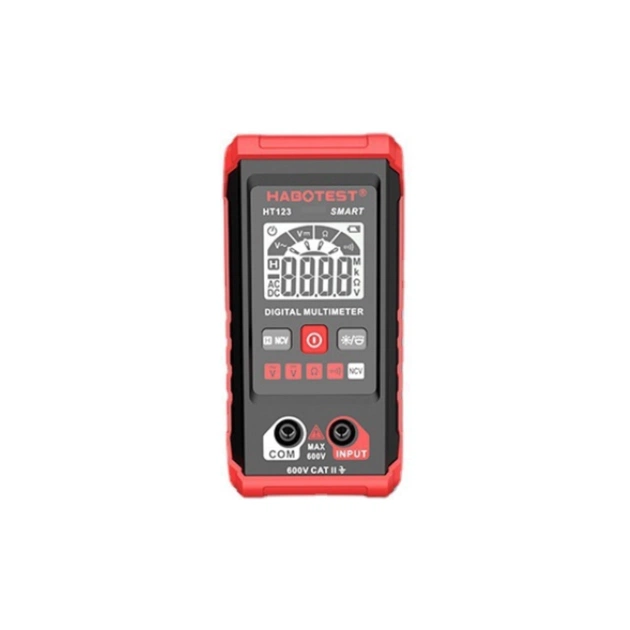 Цифровий мультиметр Habotest HT-123, V, Ω, без батарейок (HT-123/1) - зображення 1