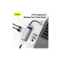 Концентратор Baseus USB-C 6-in-1 (CAHUB-CW0G) - зменшене зображення 12