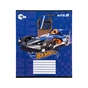 Зошит Kite Hot Wheels, 12 аркушів, коса лінія (HW25-235) - зменшене зображення 6